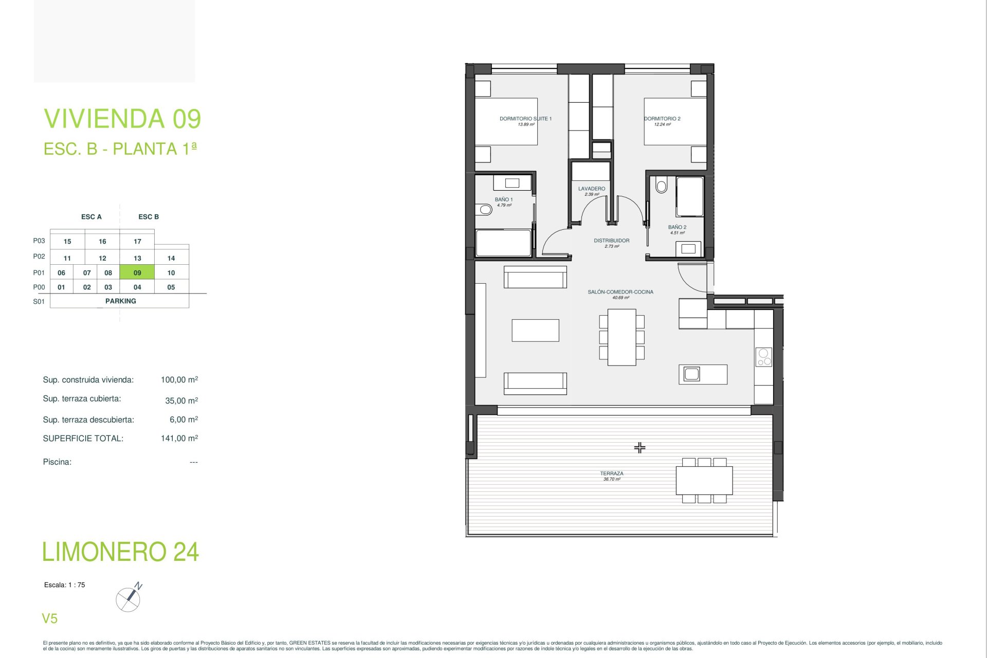Limonero 9 Floor Plan