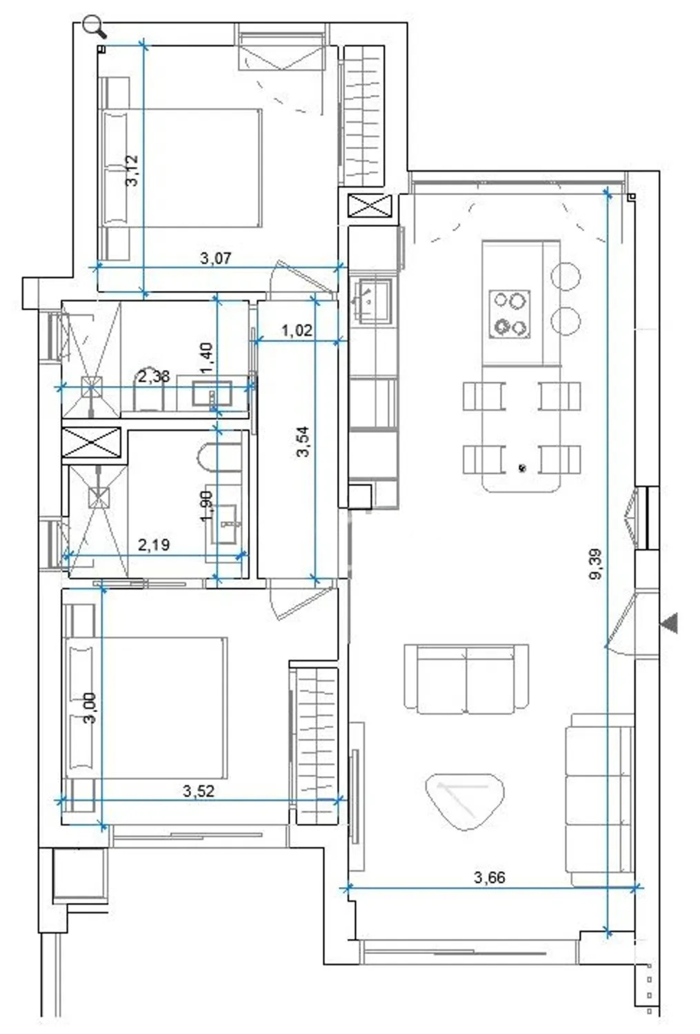Mandarino 15 Floor Plan